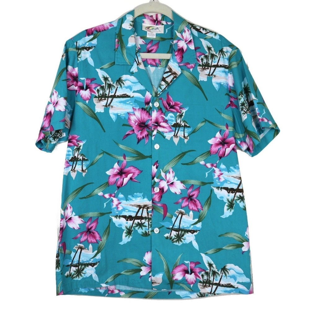 Hawaiian Shirt by LIVE, HONOLULU Cotton, ECU